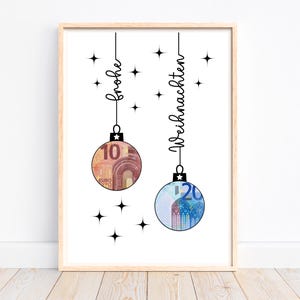 Money gift Christmas, Christmas gift wish fulfiller money gift, boy Christmas gifts girls, DIY gift idea, download