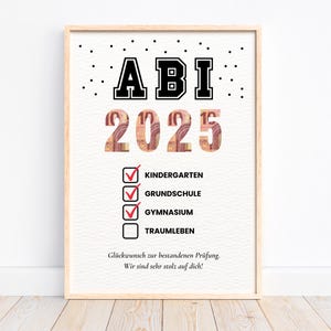 Geldgeschenk  zum Abitur 2025, Prüfung Bestanden Geschenk Abi, Persönliches Geschenk Last Minute Abitur Schulabschluss 2025, Download