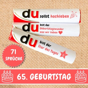 71 Duplo banderoles 65 birthday gift, birthday gift best friend, 65 birthday woman, birthday gift men, download