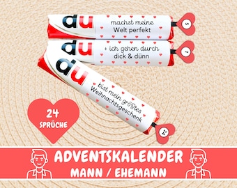 24 Duplo banderoles Advent calendar Best dad gift Christmas, Advent calendar men personal favorite person gift, Download