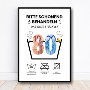 Money gift 80th birthday gift, creative money gift birthday gift idea, the good piece is 80, last minute gift, download