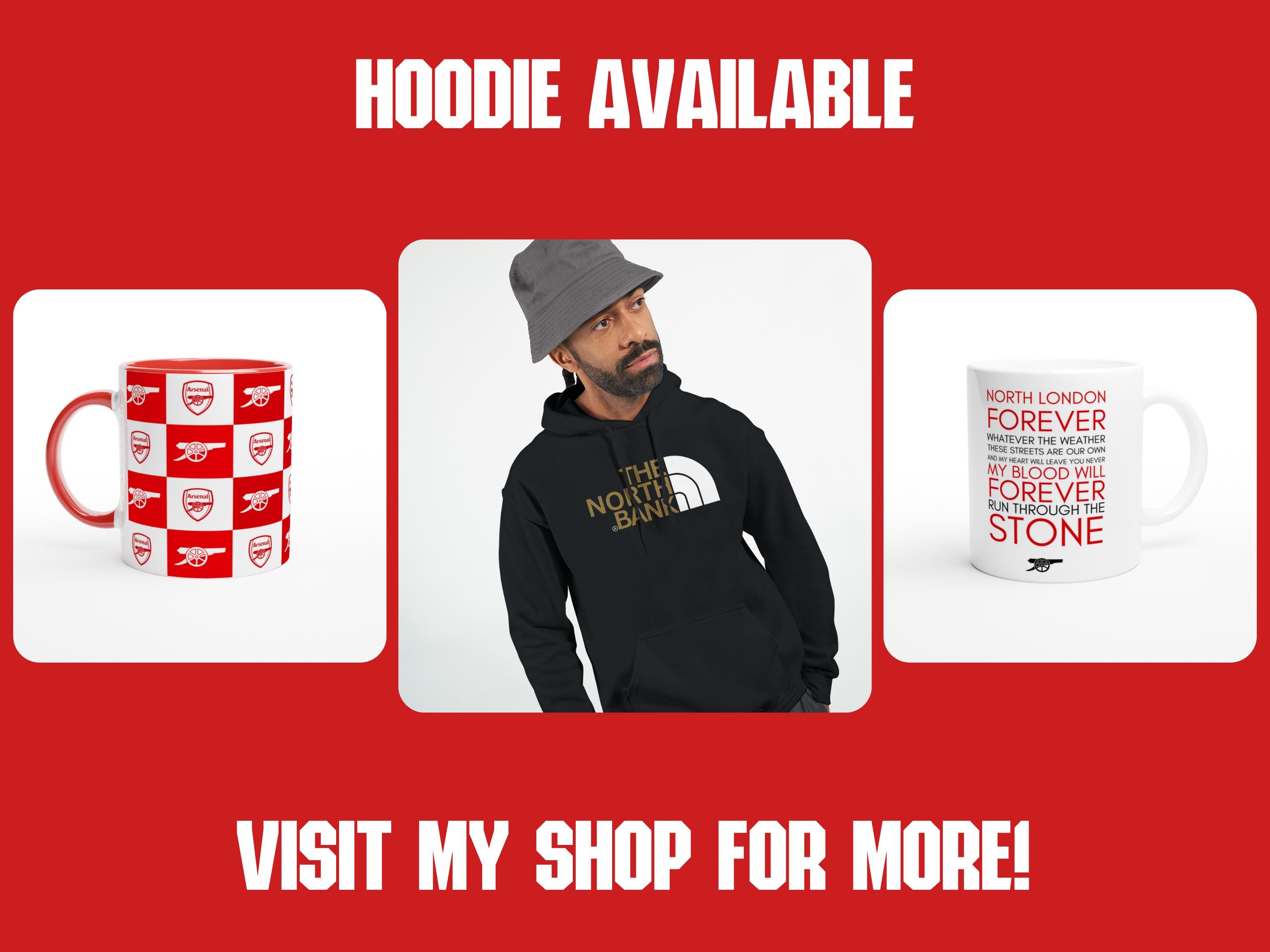 North Bank Arsenal T-shirt | Gooner Fan Tee | Retro Football