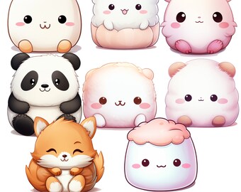 Squishmallow png, clip art, squishmallow png chip bag sublimation design, baby shower design, first birthday, digital download cute png