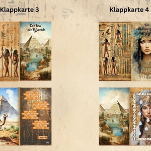 Die Geliebte des Pharaos Sparspiel für A6 Binder Bild 4