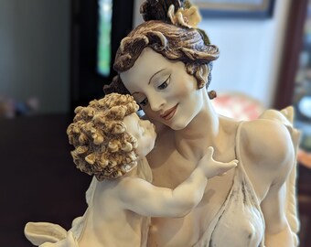 Giuseppe Armani Regine Figurine: Vintage Florence Lady in Blue - Etsy