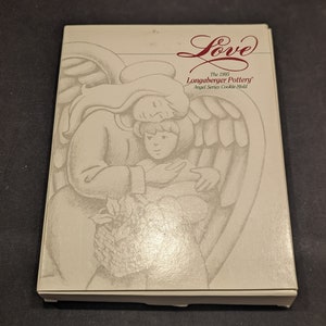 Vintage Longaberger &quot;Love&quot; Cookie/Chocolate Mold, New in the Box