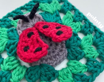 Granny Loves Ladybugs Crochet Pattern PDF download