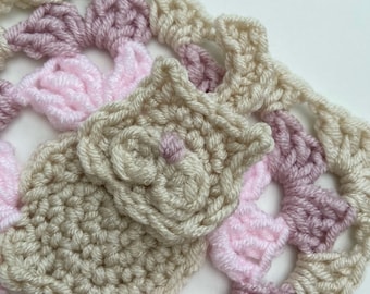 Granny's A Cat Person Crochet Granny Square PDF Instant Digital Downloadable Pattern