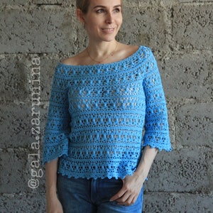 Blusas tejidas con patron hotsell