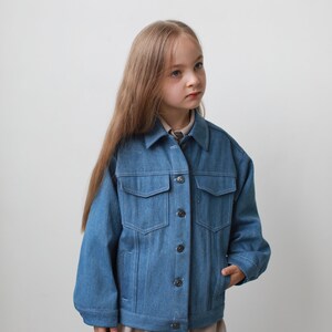 Denim Jacket Mason PDF Sewing Pattern sizes for 1 to 16 years / Girls Patterns / Boys patterns / sewing tutorial by Milkyclouds image 8