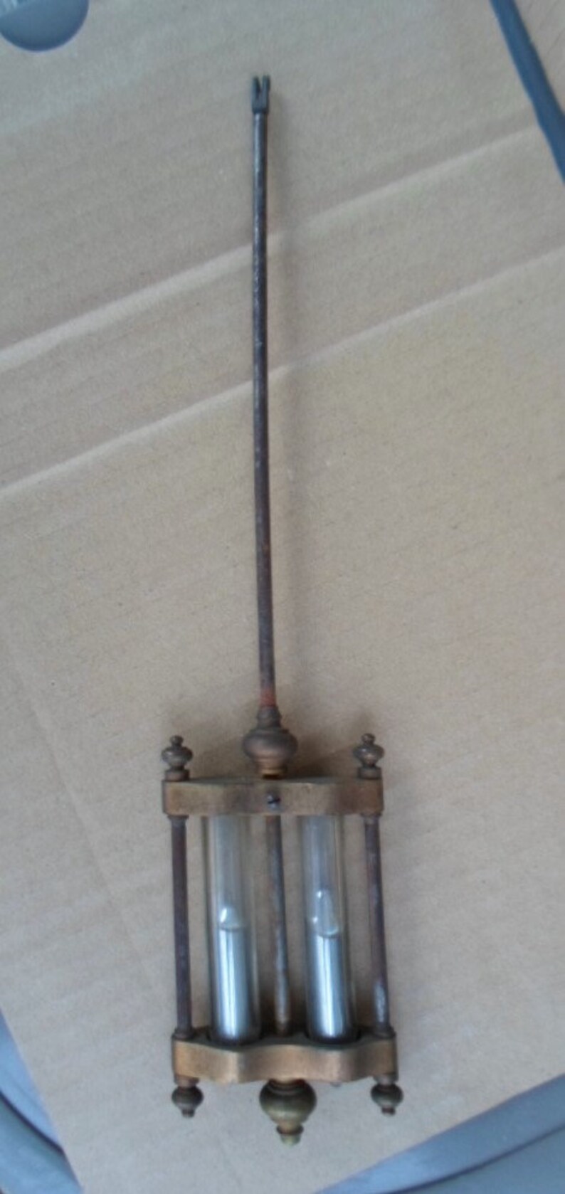 Rare Antique Mercury Pendulum for French Brocot Type Mantle Etsy