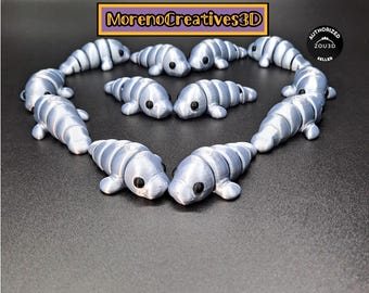 3D Printed Articulating Manatee