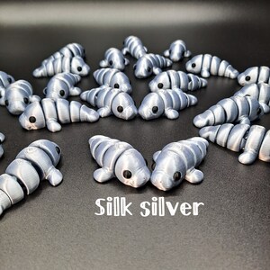 3D Printed Articulating Manatee - Etsy