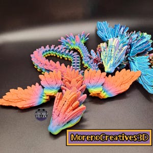 Flexi Flying Serpent 3D Print