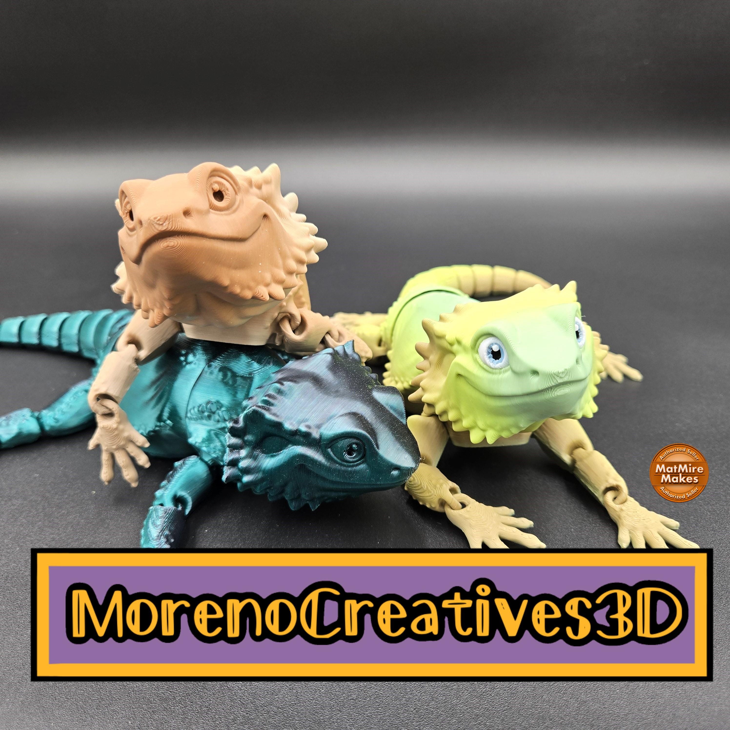 Bearded Dragon Flexi 3D Printed