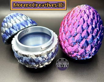 3D Printed Dragon Egg Container