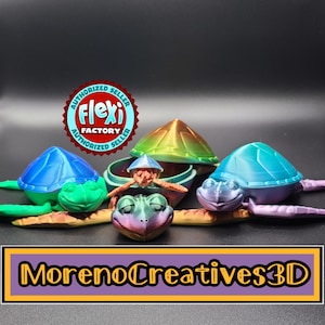 3D Printed Flexi Sea Turtle Box