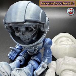 3D Printed Flexi Skeleton Astronaut