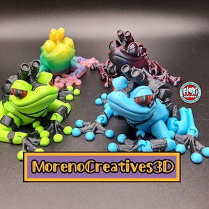 Rana de operaciones especiales impresa en 3D