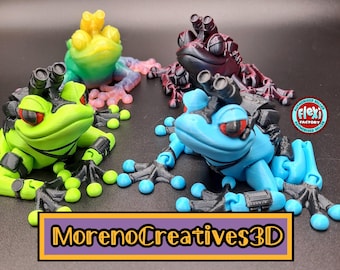 Spec Ops Frog 3D Printed
