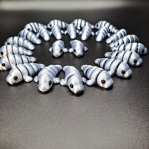 3D Printed Articulating Manatee - Etsy