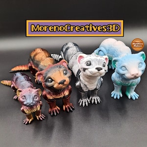 3D Printed Flexi Ferret