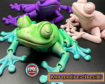 3D Printed Flexi Frogs