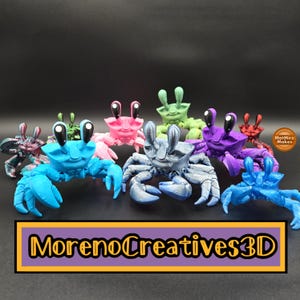 Ghost Crab 3D Printed Flexi