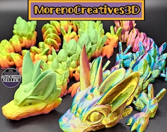 3D Printed Easter Dragons
