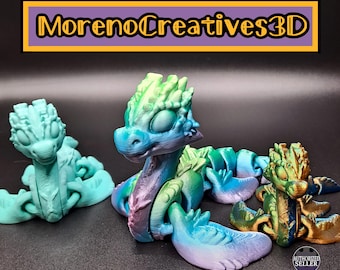 Monstre du Loch Ness imprimé en 3D