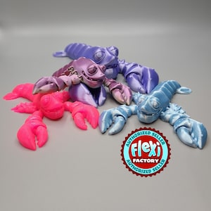 3D Printed Flexi Lobsters