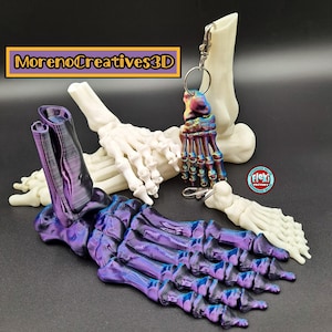 3D Printed Flexi Skeleton Feet