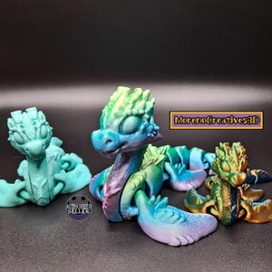 3D-geprint monster van Loch Ness