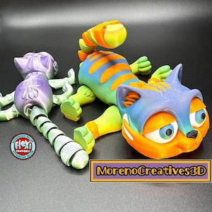Flexi Kitten 3D Print