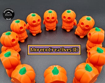 3D Printed Articulating Pumpkin Friend