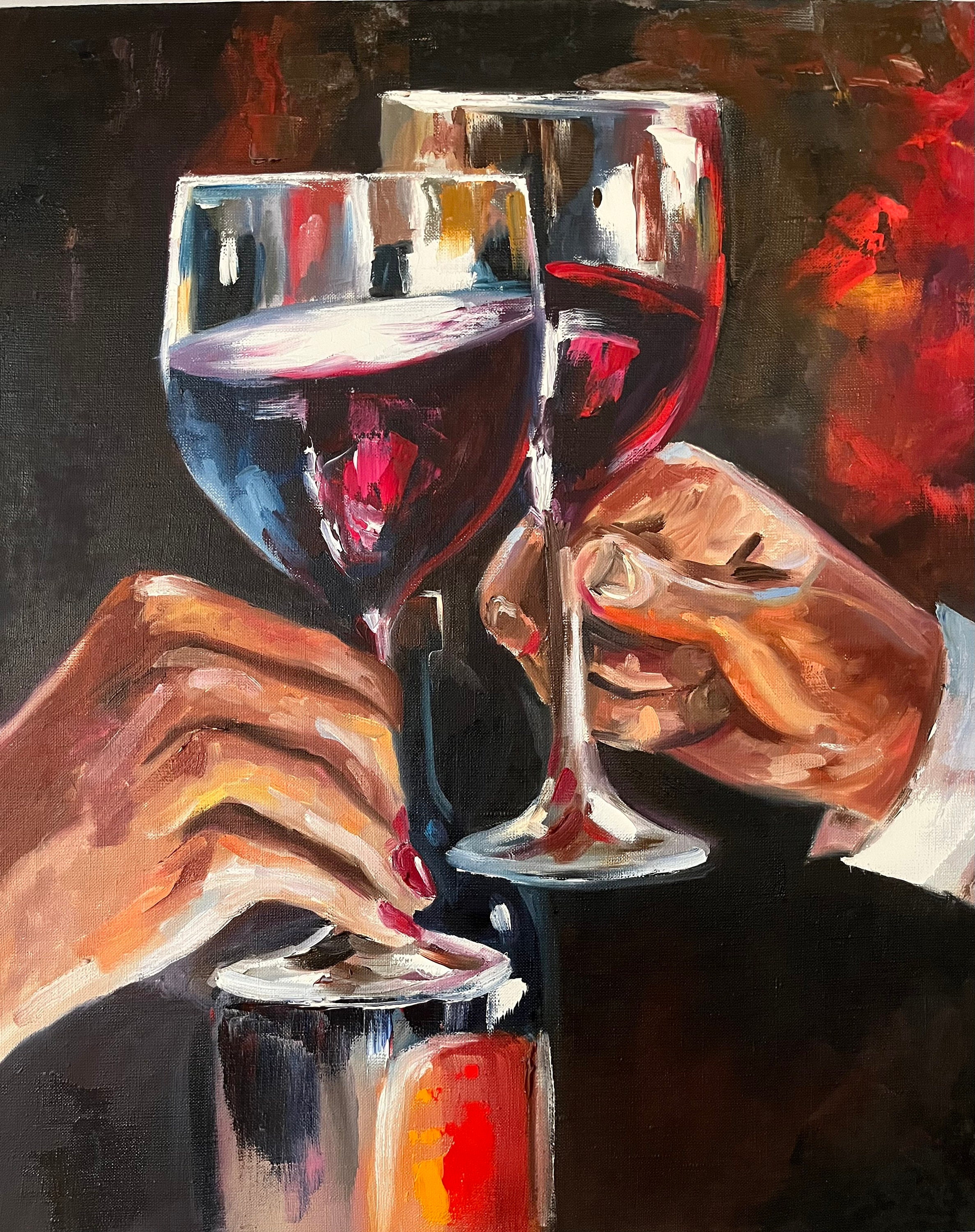 Wine cheap and paint