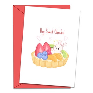 Printable Bunny Card, Cute Bunny Valentine's Day Card, Bunny Anniversary Card, Bunny Birthday Card, Bunny Love Card, Bunny Lover Gift