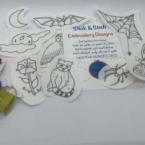 Nightlife Stick and Stitch Embroidery Designs