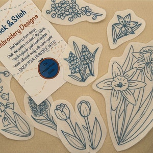 Spring Flowers Stick & Stitch