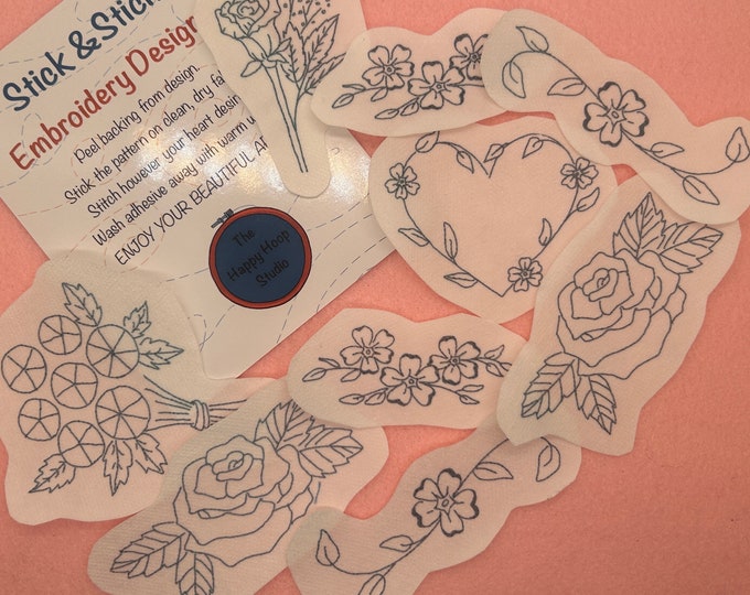 Featured listing image: Lover’s Garden Stick and Stitch