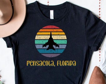 Pensacola Florida Shirt | Pensacola Airshow Shirt | Pensacola Retro Shirt | Pensacola Beach Shirt | Blue Angels Shirt