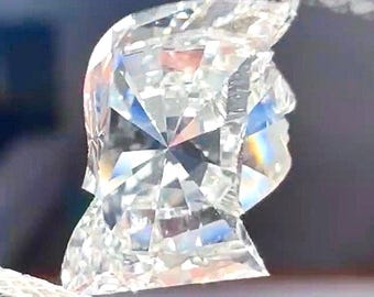 Donald Trump Lab Grown Diamond | Trump Cut MAGA Pendant or Ring | Trump Shaped Political Memorabilia | Custom Jewelry | CVD HPHT | Gift