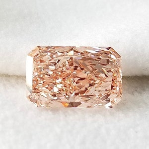 10,01ct. Lebendiger rosa strahlender Schnitt-zertifizierter, im Labor gewachsener Diamant für Verlobungsring, Anhänger oder anderen Schmuck, CVD / HPHT Diamant, Jubiläum