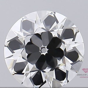 2.12 G VVS2 Old European Cut Diamond OEC- Certified Lab Grown Diamond, CVD, Loose Diamond for Engagement Ring or Jewelry