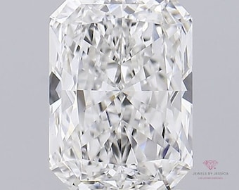 2.03ct Radiant Cut Lab Grown Diamond: F VVS2 Loose Diamond, IGI Certified