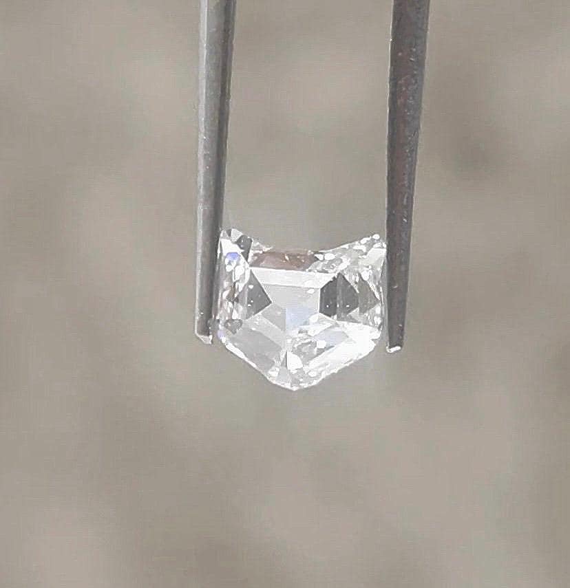 Cat Shaped Lab Grown Diamond | Certified Custom Cat Cut Loose Diamond | Engagement Ring, Necklace, Pendant Earrings | Cat Lover Gift