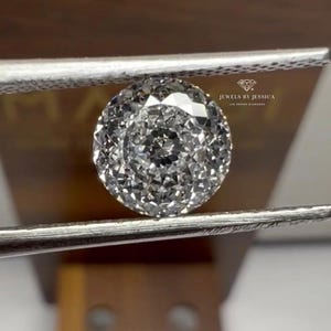 2ct Portuguese Cut Certified Lab Grown Diamond for Engagement Ring or Jewelry, Loose, Vintage, Old-World, Vintage, Antique, European Diamond, Specialty Cut Diamonds, Mosaic, Gorgeous