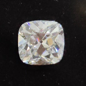 1.51 D VVS2 Old Mine Cushion Cut-Certified Lab Grown Diamond, CVD, Loose Diamond for Engagement Ring or Jewelry, Antique, Vintage, Wedding