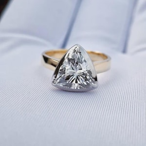 Diamante sciolto di taglio trilione, coltivato in laboratorio, da 0,50 ct a 4,50 ct, certificato IGI immagine 7