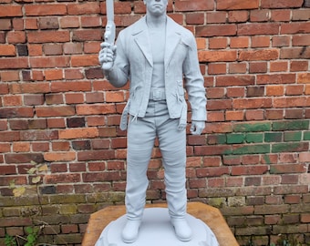Terminator T-800 statue - 112cm figure with stand & shotgun (Arnold Schwarzenegger)